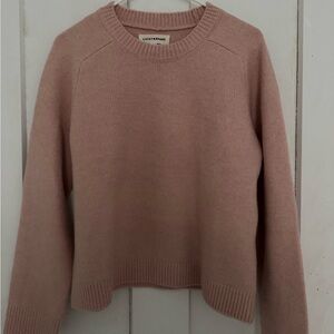Lucky Brand Ultra Soft Dusty Pink Sweater